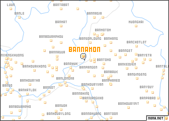 map of Ban Namon