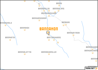 map of Ban Na Mon