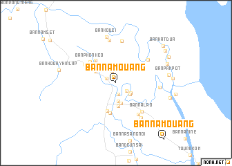 map of Ban Na Mouang