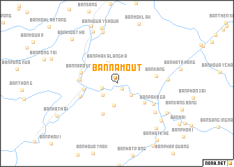 map of Ban Namout