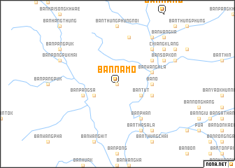 map of Ban Nam O