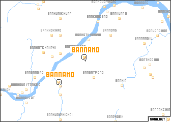 map of Ban Na Mo