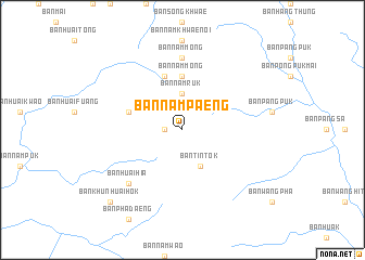 map of Ban Nam Paeng