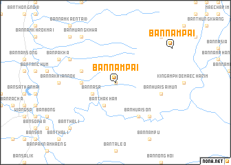 map of Ban Nam Pai