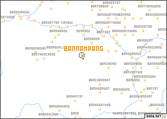 map of Ban Nampang