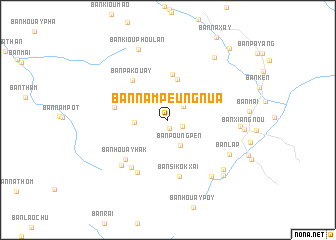 map of Ban Nampeung-Nua