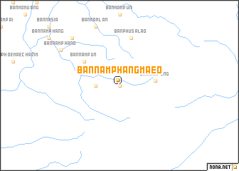 map of Ban Nam Phang Maeo