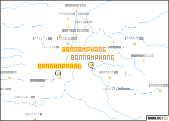 map of Ban Nam Phang