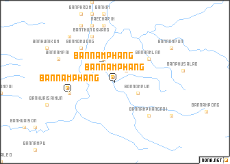 map of Ban Nam Phang