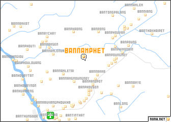 map of Ban Namphèt