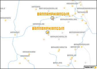 map of Ban Nam Phiang Din