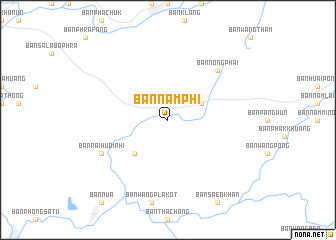 map of Ban Nam Phi