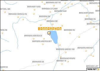 map of Ban Nam Phon