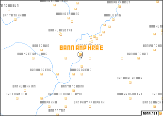 map of Ban Nam Phrae