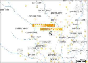 map of Ban Nam Phrae