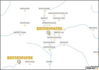 map of Ban Nam Phrae