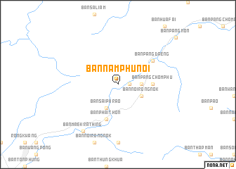 map of Ban Nam Phu Noi