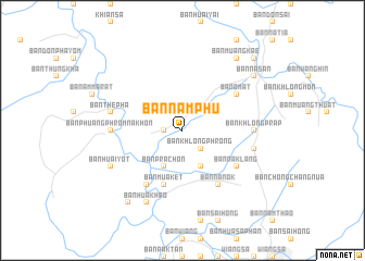 map of Ban Nam Phu