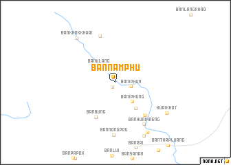 map of Ban Nam Phu