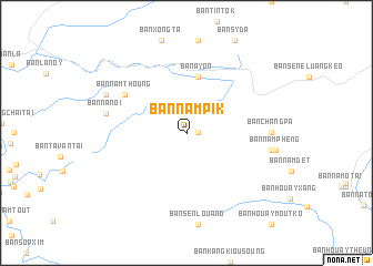 map of Ban Nampik