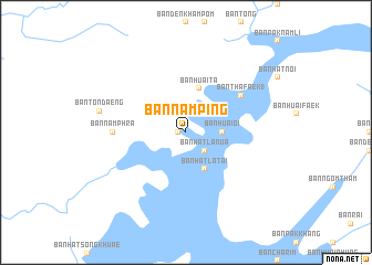 map of Ban Nam Ping