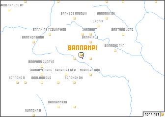 map of Ban Nampi