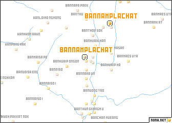 map of Ban Nam Pla Chat