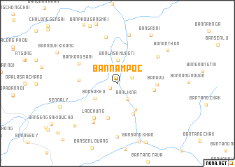 map of Ban Nam Poc