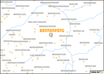 map of Ban Nampông