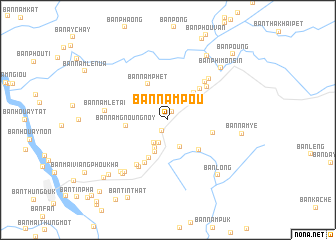 map of Ban Nampou
