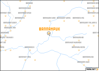 map of Ban Nam Puk