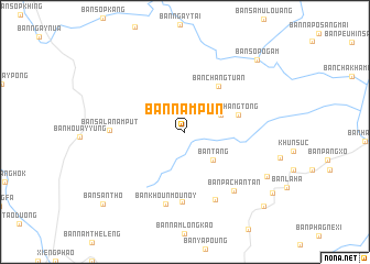 map of Ban Nampun