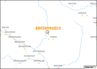 map of Ban Nam Puock