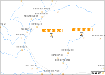 map of Ban Nam Rai