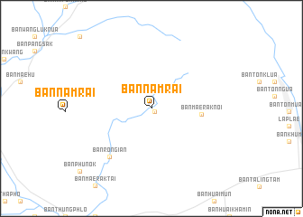 map of Ban Nam Rai