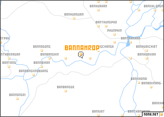 map of Ban Nam Rop