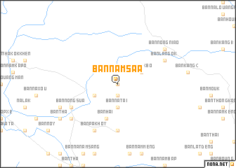 map of Ban Namsaa