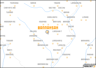 map of Bản Nam Sam