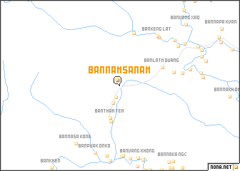 map of Ban Namsanam