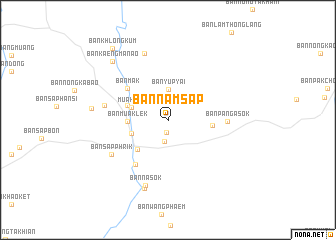 map of Ban Nam Sap