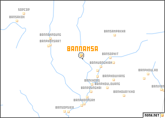 map of Ban Namsa