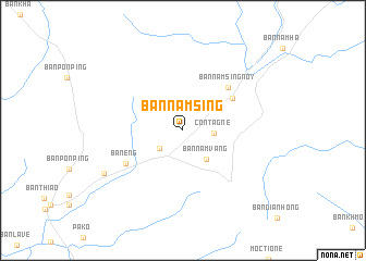 map of Ban Namsing