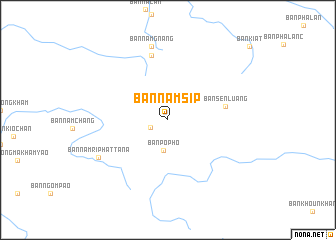 map of Ban Namsip