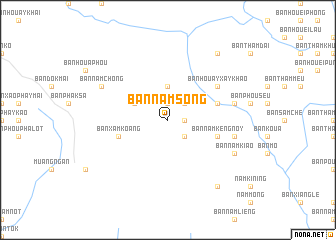 map of Ban Namsong