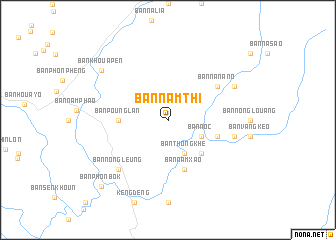 map of Ban Namthi
