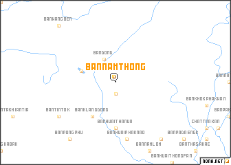 map of Ban Nam Thong