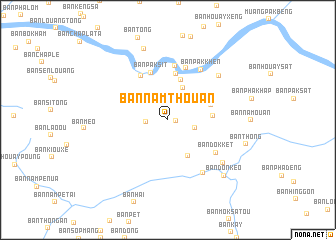 map of Ban Namthouan