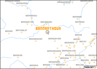 map of Ban Namthoum