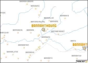 map of Ban Namthoung