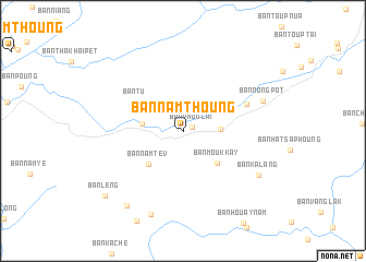 map of Ban Namthoung